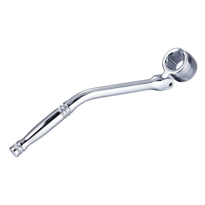 22mm Injector / Oxygen Sensor Wrench Bent HDL 6 Slot Head