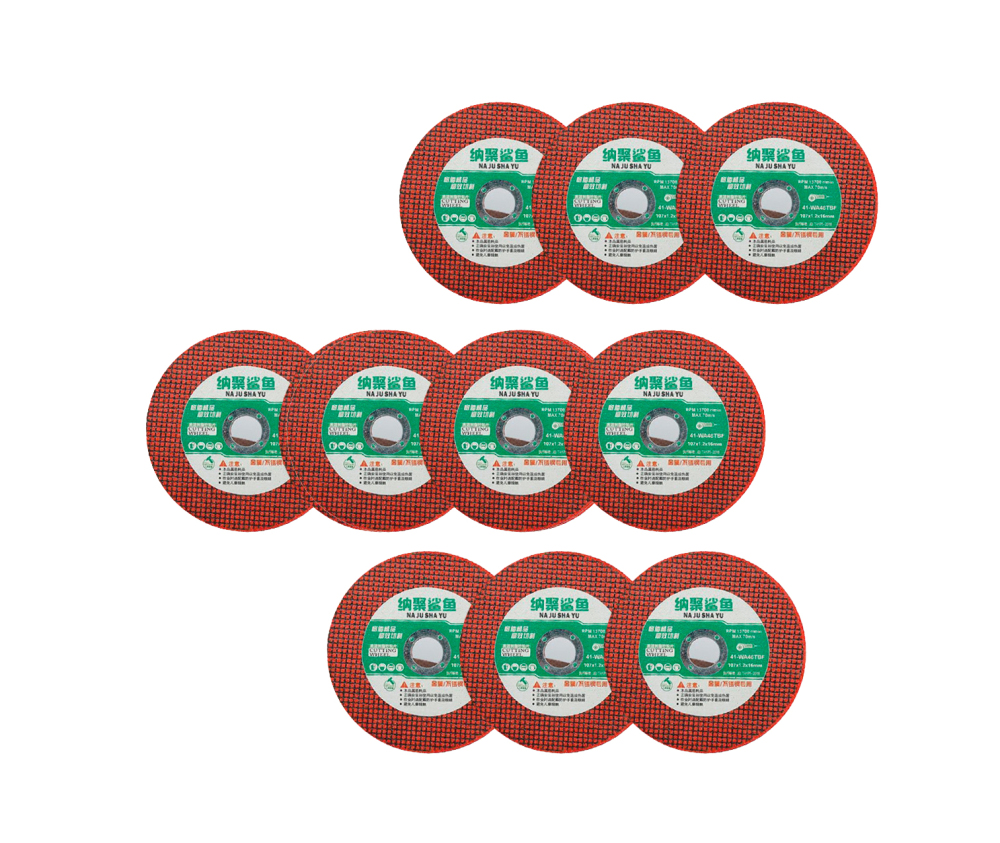 10pc-pack 107x1.2x16mm Ultra Slim Stainless Steel INOX Metal Cutting Disc Wheel