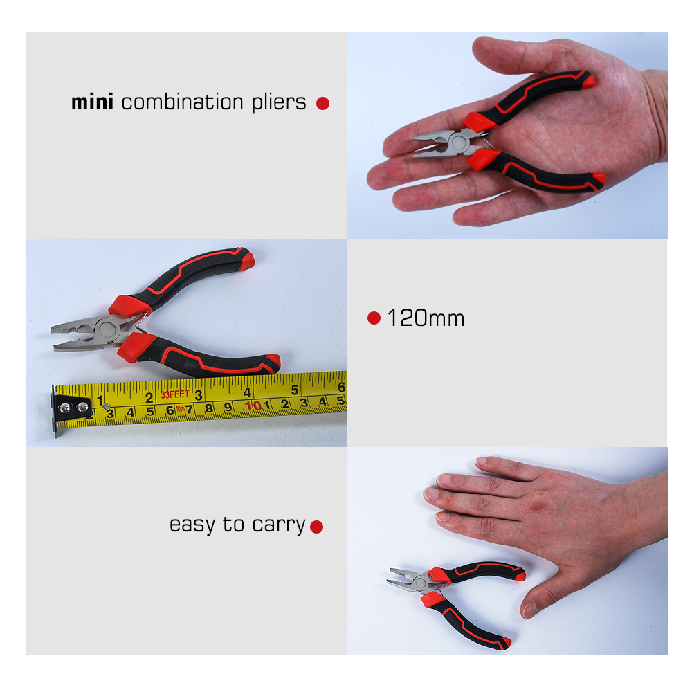 Precision Mini Combination Lineman's Pliers Wire Twisting Bending Wrapping Jewelry Tool