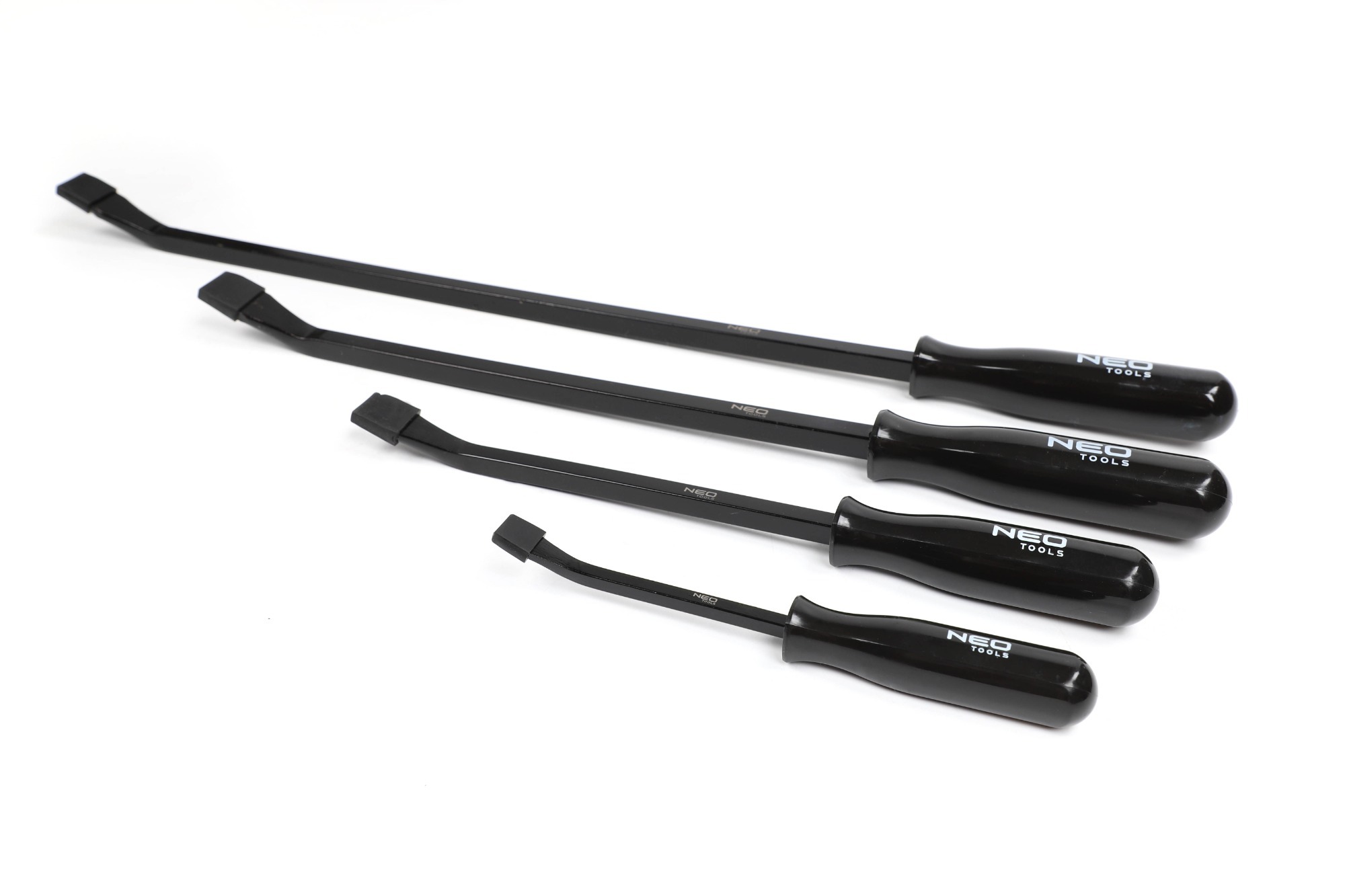NEO Pry Bar Angled Heel Crowbar Prybar: 8",12",18",24"