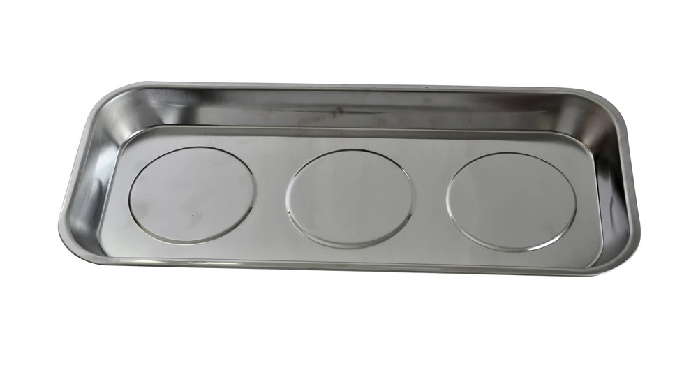 Stainless Steel Magnets Rectangular Magnetic Tray: Round / Rectangle