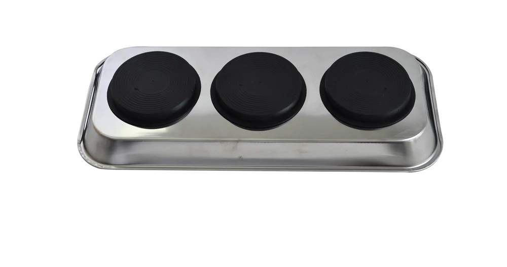 Stainless Steel Magnets Rectangular Magnetic Tray: Round / Rectangle