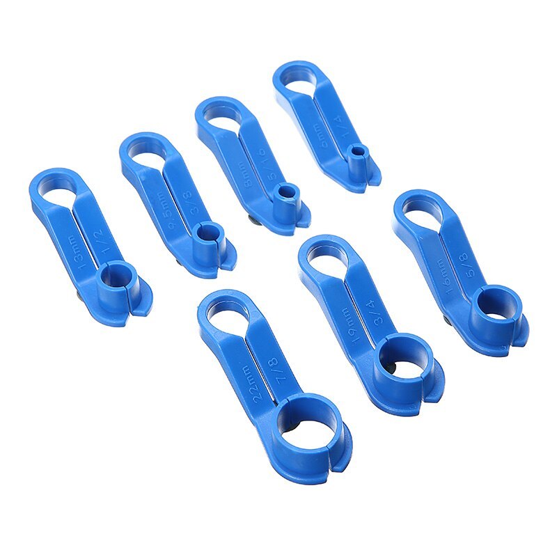Plastic Angled A/C Fuel Line Quick Release Coupling Disconnect Tool 3/16" 1/4" 5/16" 3/8" 1/2" 5/8" 3/4" 7/8"
