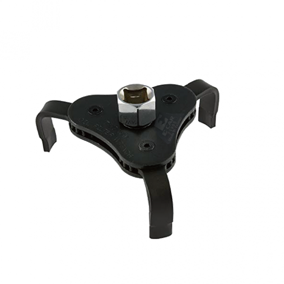E-CAR Taiwan 1/2" Dr. 2-Way 3 Flat Legs Adjustable Oil Filter Wrench 63-102mm Dia