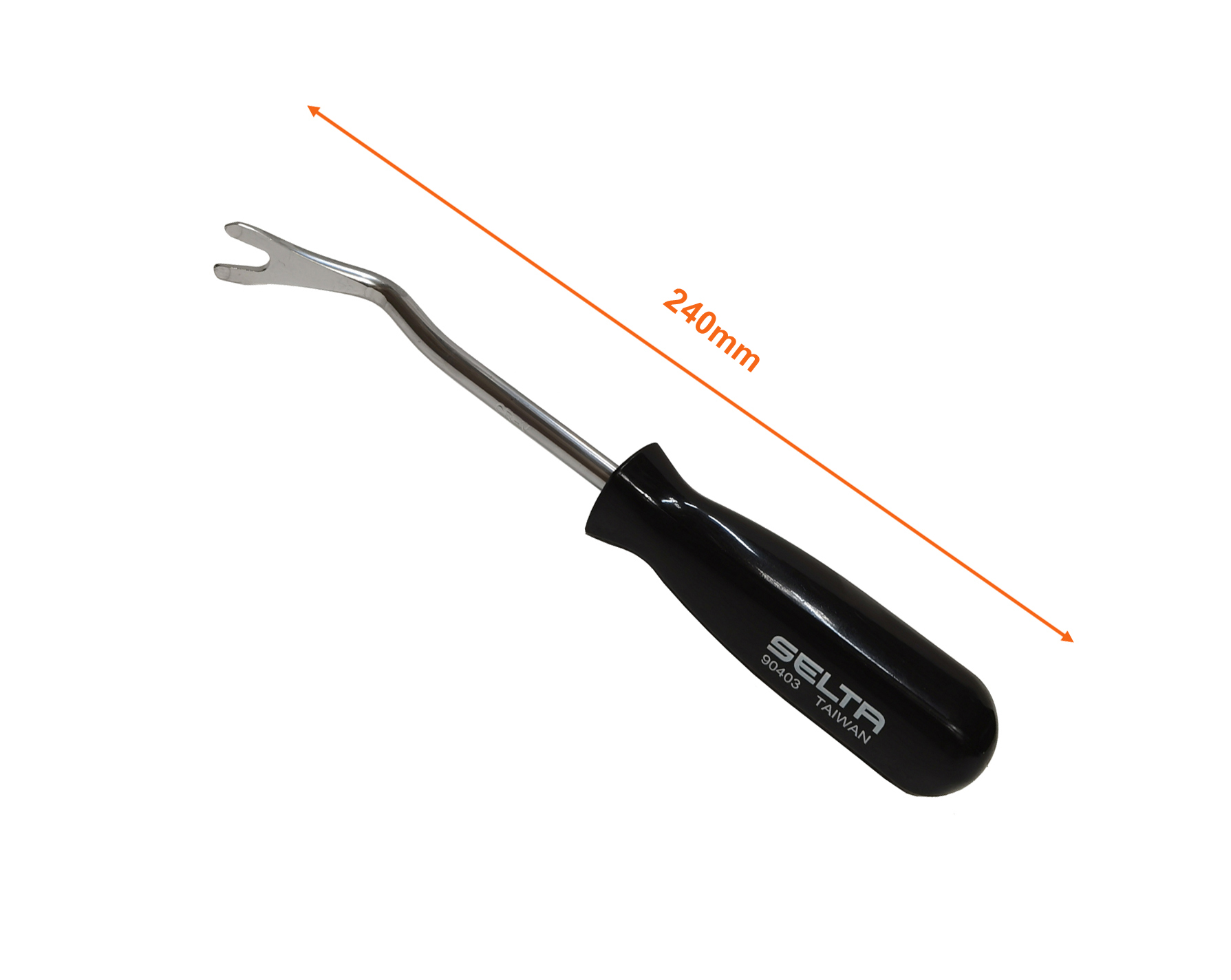 Selta Taiwan 7mm Car Door Panel Trim Pad & Upholstery Clip Remover V-notch Puller