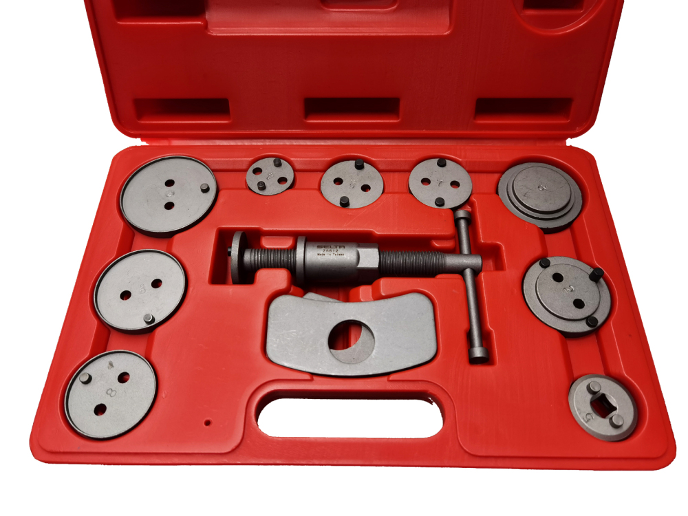 Selta Taiwan 12pc Brake Piston Wind Back Caliper Rewind Tool Kit