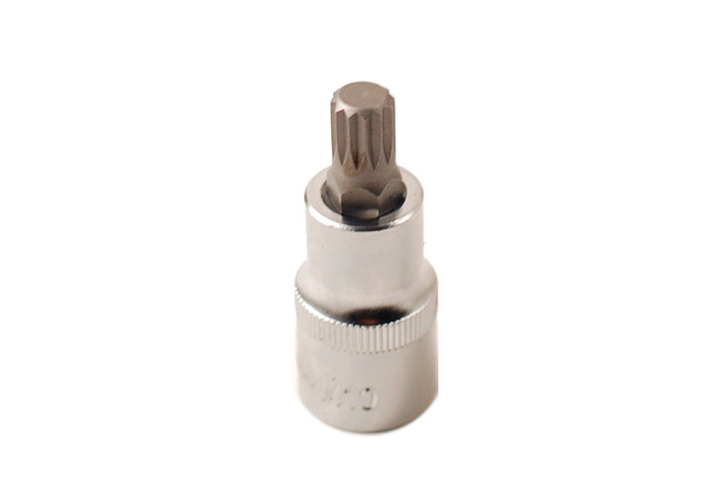 Selta Taiwan 26pc 1/2" Dr 12pt Cr-Mo Spline Socket Bits:M5-M16/55/100/140/200mmL