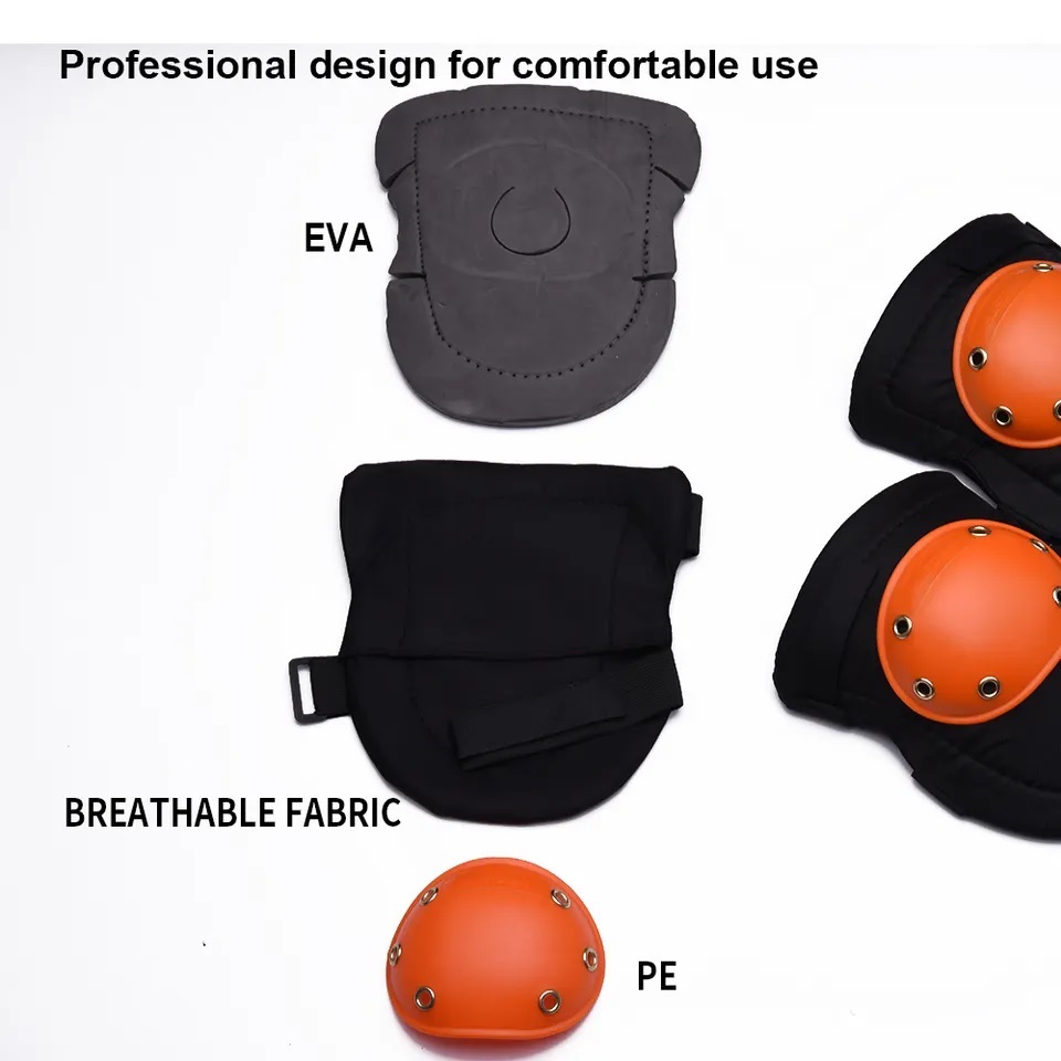 Tough Grade EVA PE Shield Knee Pads for Work, Construction, Gardening, Flooring and Carpentry