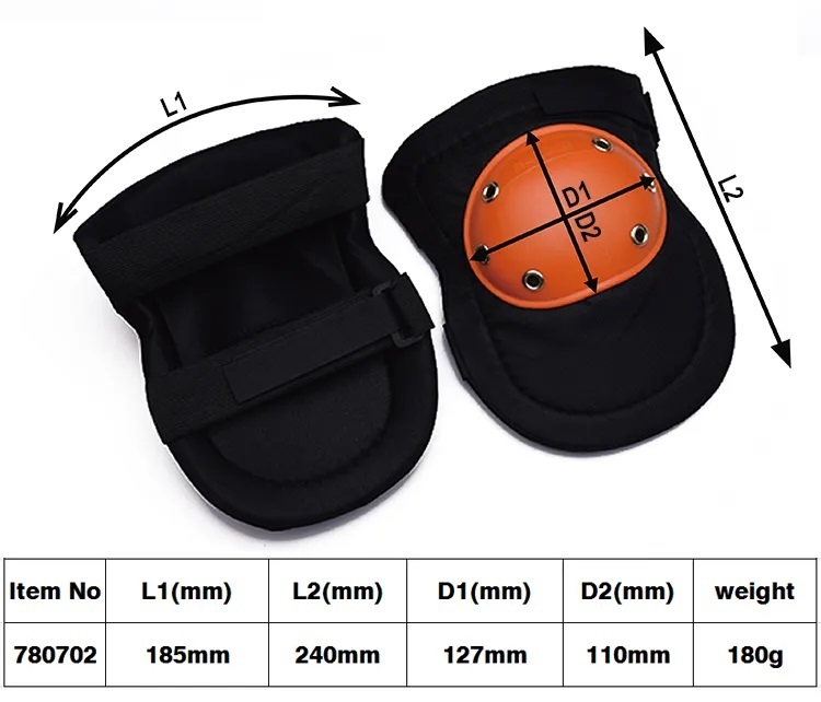 Tough Grade EVA PE Shield Knee Pads for Work, Construction, Gardening, Flooring and Carpentry