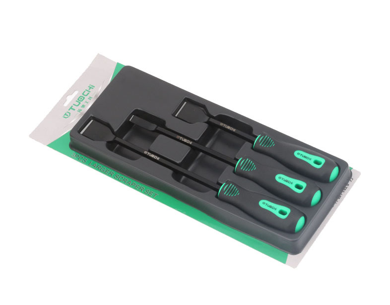 3pc Flat Scraper Auto Motorcycle Gasket Paint Grease Carbon Clean Remover Tool