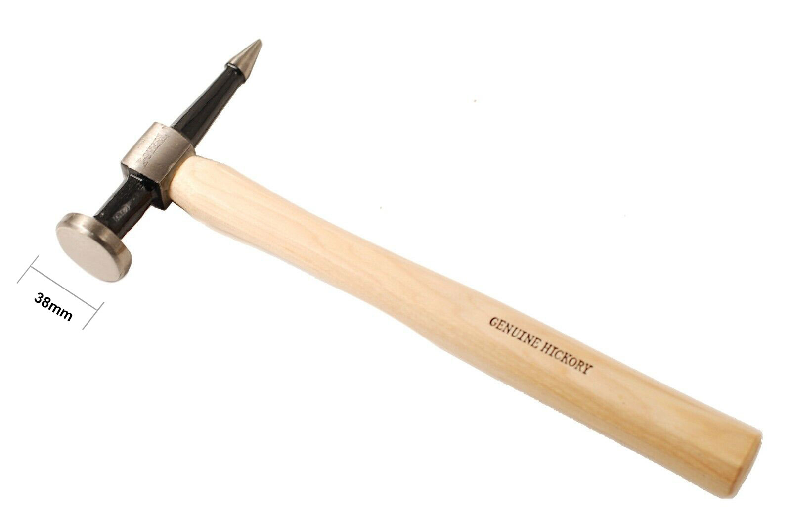 Car Panel Beating Hammer: Straight Pein Pick/Cross Chisel/Shrinking Hickory Handle
