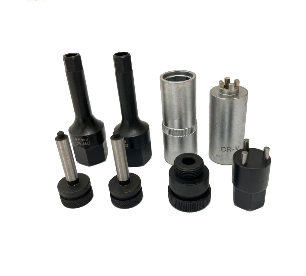 8pc CR-Common Rail Diesel Injector Repair Kit Injector Ball Valve Lapping & Guide