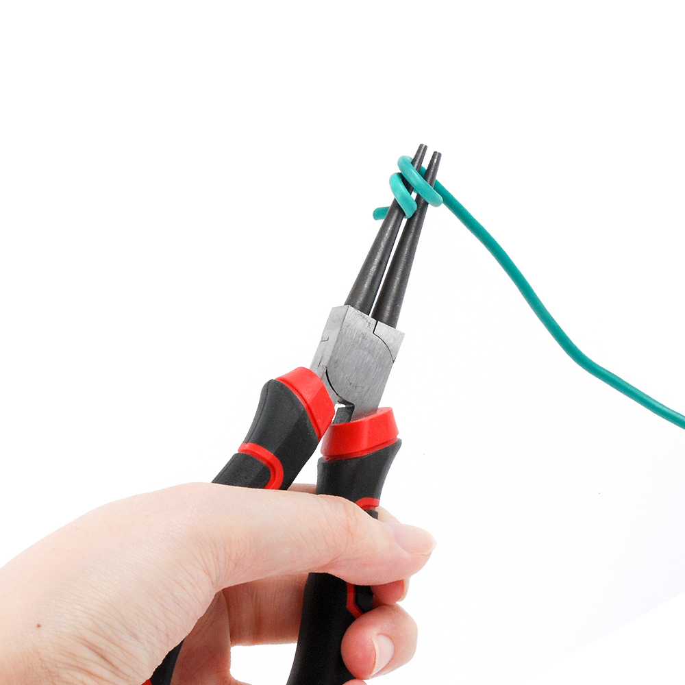 Expert 6"/165mm Round Nose Pliers Wire Loops Bending Wrapping Jewelry Tool