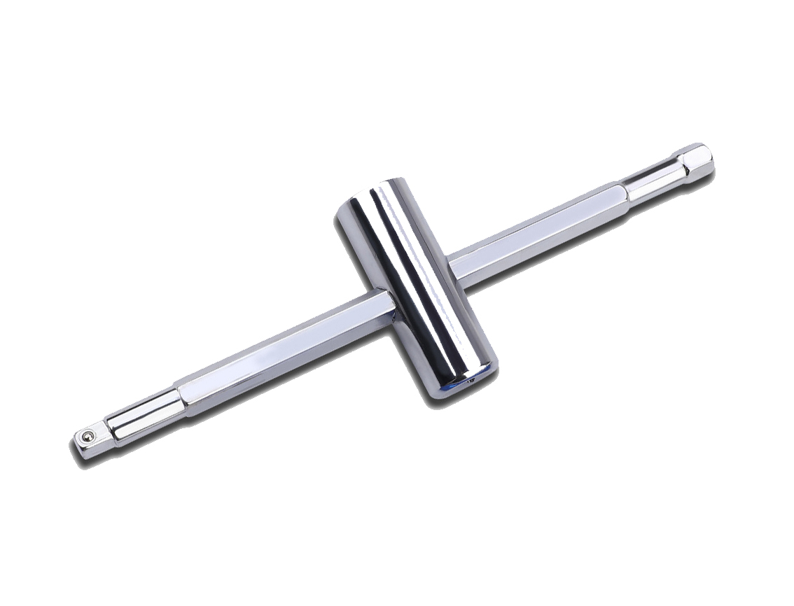 Energy Saving 4-in-1 1/4"+3/8"+1/2" Dr 325mm Length T Type Socket Drive Handle Spinner Bar
