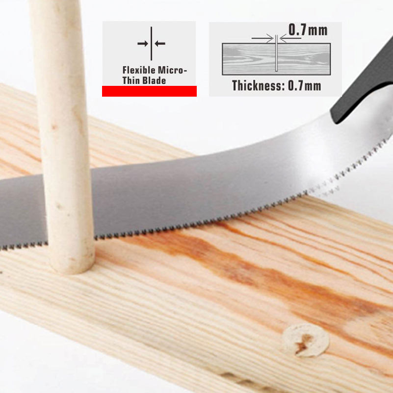 Carpenter Floding Pull Saw Extra SK5 Interchangeable Blade Wood Composite Garden