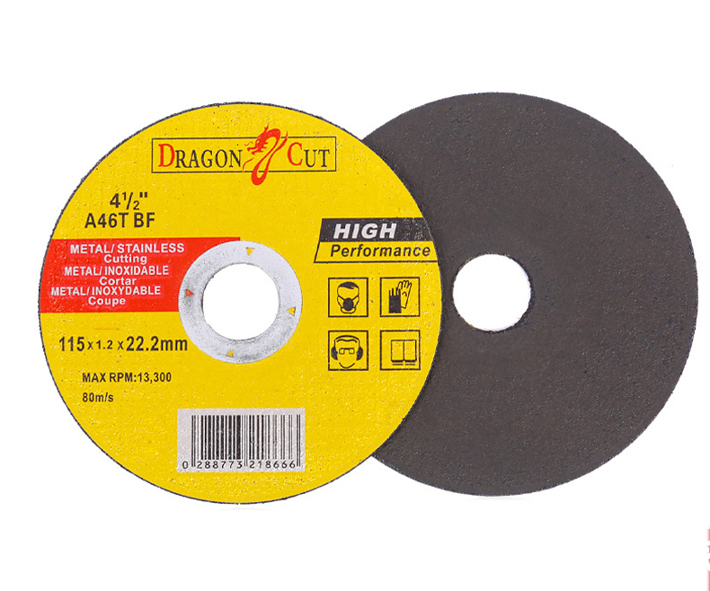 10pc-pack Industry 115x1.2x22.23mm Ultra Slim Stainless Steel INOX Metal Cutting Disc Wheel