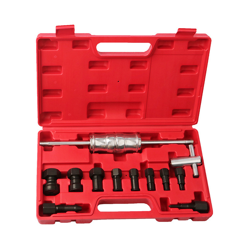 11pc 8-32mm Blind Hole Inner Bearing Puller Remover Slide Hammer Internal Tool Kit