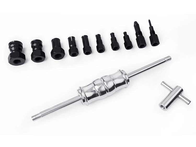 11pc 8-32mm Blind Hole Inner Bearing Puller Remover Slide Hammer Internal Tool Kit
