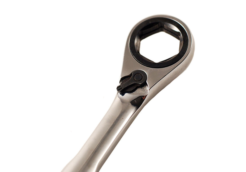 6pt Female Pass-Through Reverse Ratchet Wrench f Bolt & Go Pass-Thru Socket