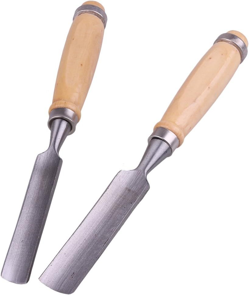 4pc Carving Firmer Gouge Semicircle Wood Chisel Set DIY Woodworking Carpentry Tools