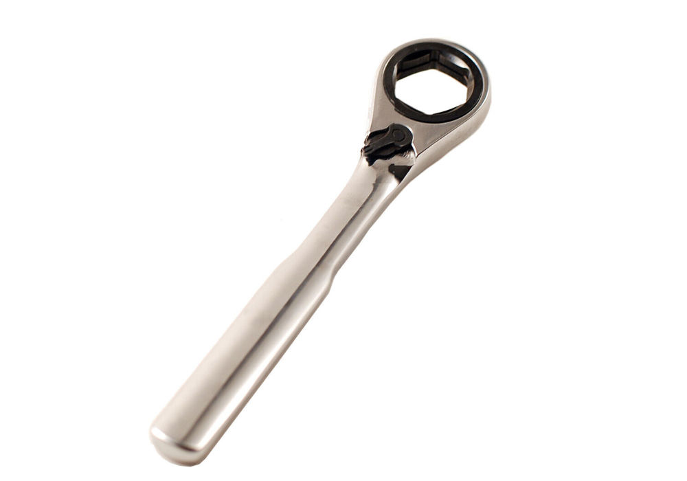 6pt Female Pass-Through Reverse Ratchet Wrench f Bolt & Go Pass-Thru Socket