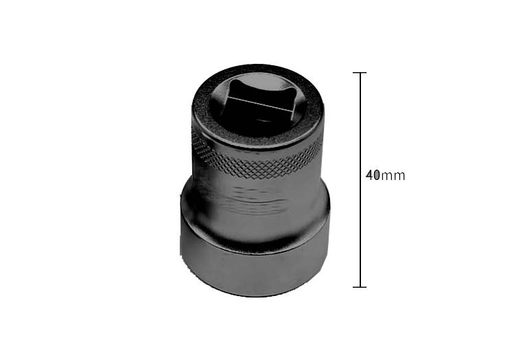 1/2" Dr. Cr-Mo 5pt Point 25mm Oil Pan Drain Plug Screw Socket For K5 Toyota Nisan Etc.