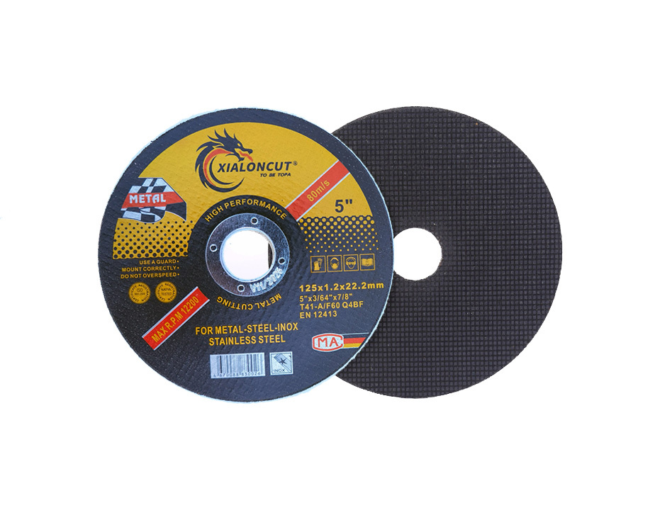 Industry 125x1.2x22.23mm Ultra Slim Stainless Steel INOX Metal Cutting Disc Wheel