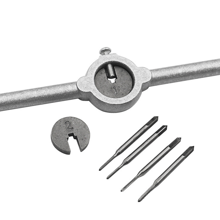 12pc HSS 6432 Mini Tap and Die Set: M1.1, 1.2, 1.4, 1.6mm