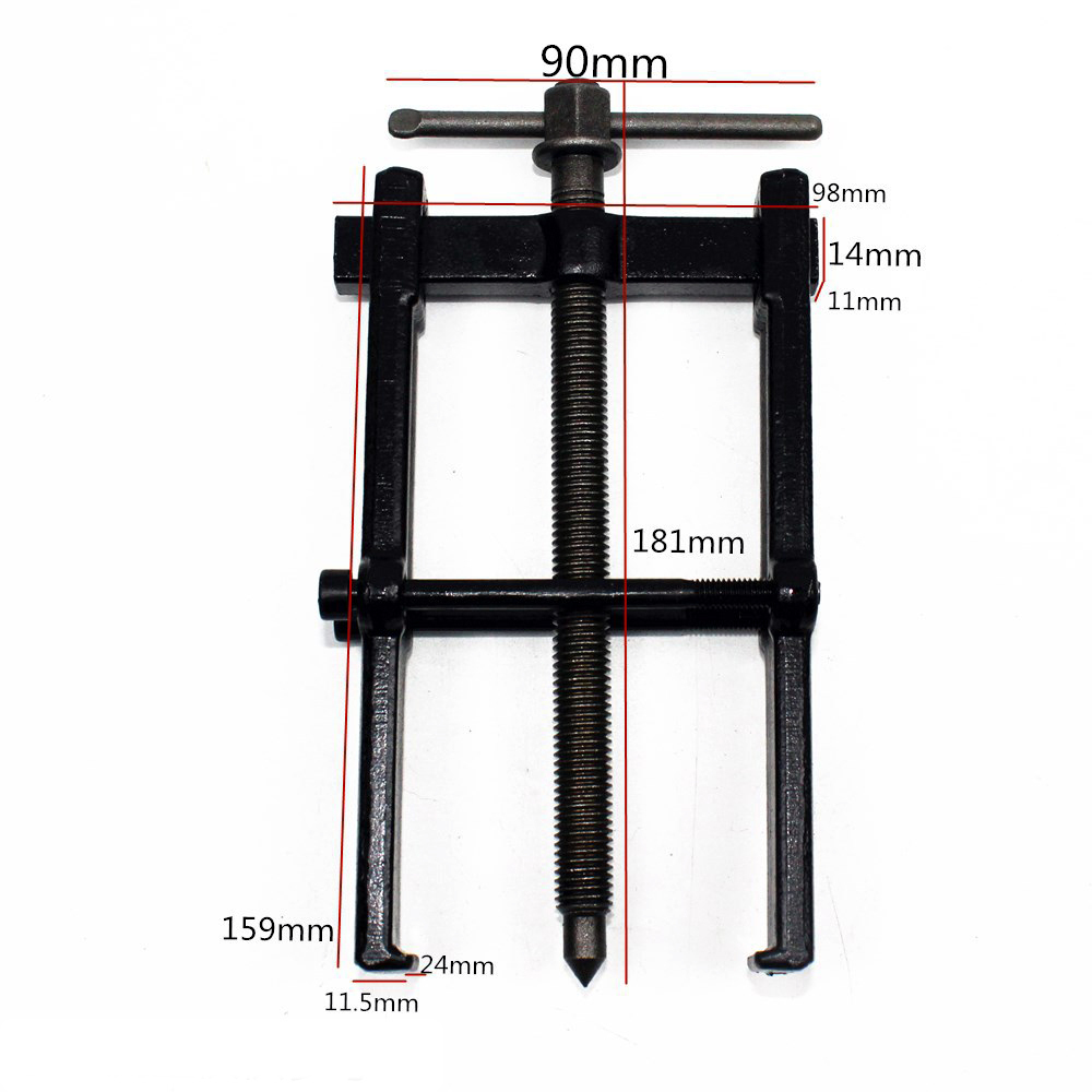 Two Jaw Twin Legs Bearing Gear Puller Remover Size Option