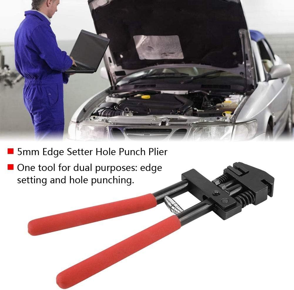 Panel Flanging Metal Sheet Crimping Tool Hole Punch & Edge Setting Pliers