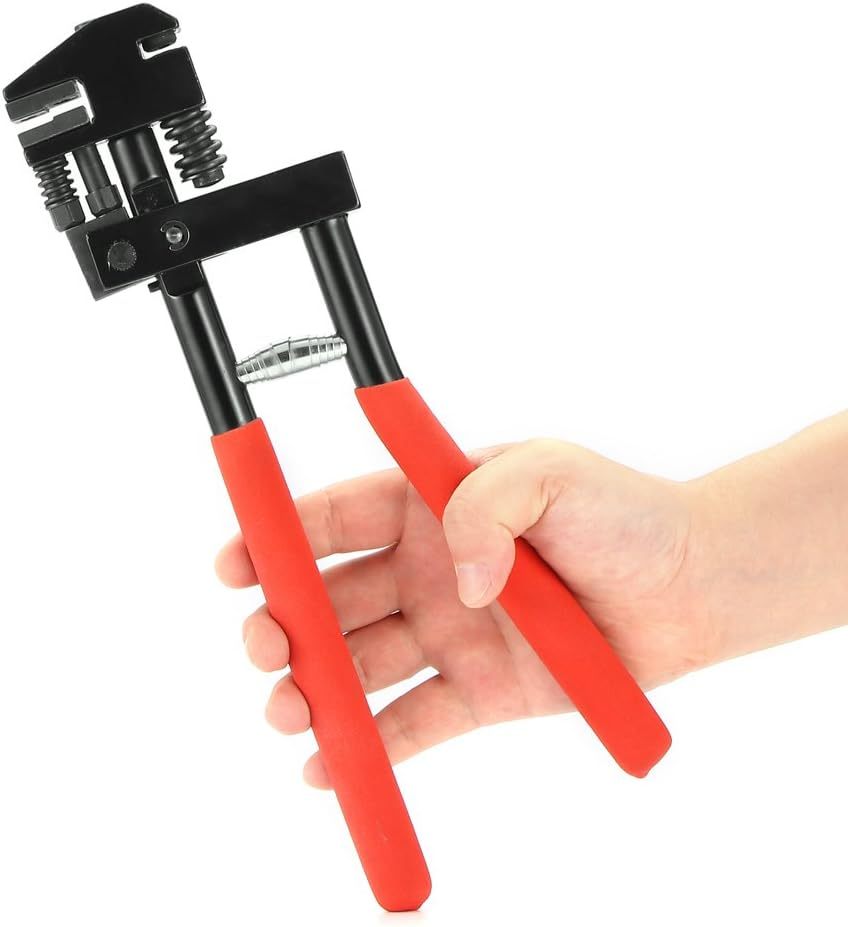 Panel Flanging Metal Sheet Crimping Tool Hole Punch & Edge Setting Pliers