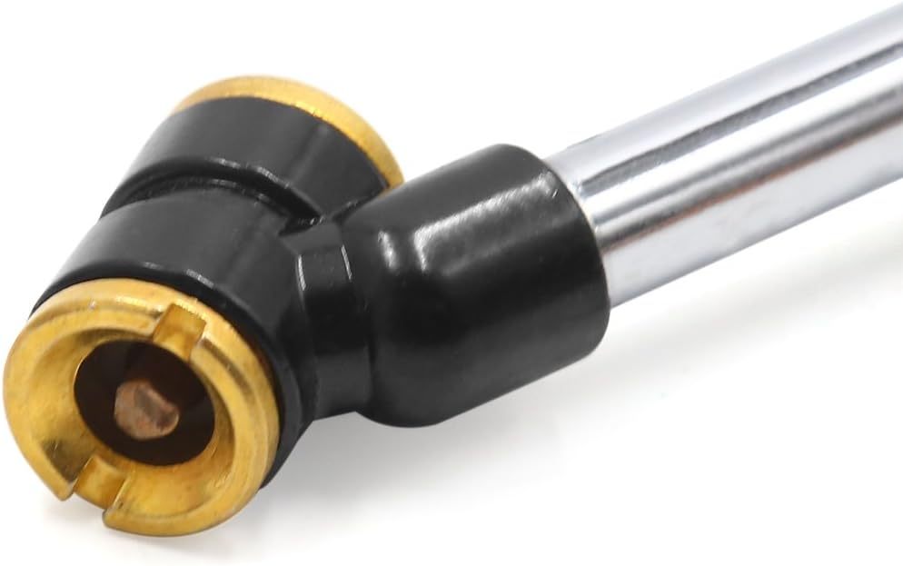 11" Double Head Valve Auto Car Tire Tyre Air Chuck Inflator Hose