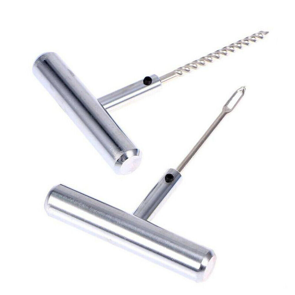 Tire Repair Kit Puncture Fix Tools Plug Rasper, Probe Needle, Seals for Car Truck Motorcycle Bike