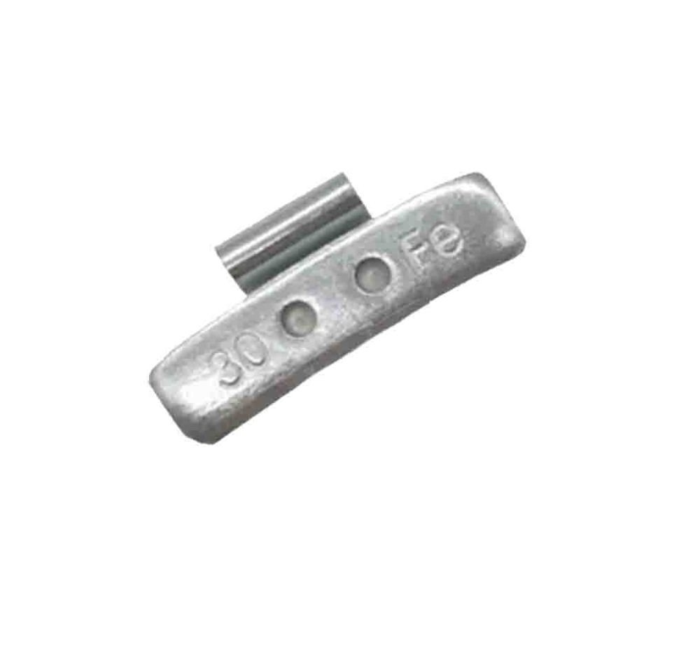 10pc-pack Steel Rim Car Clip On Wheel Balance Lead Weights