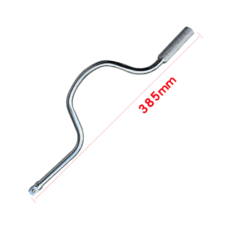385mm Cr-V 1/2" Dr Socket Speed Brace Bar Adapter Hingle Handle