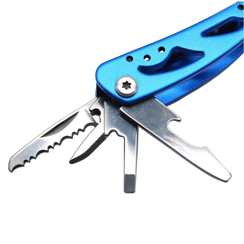 2CR Stainless Steel Multipurpose Fishing Pliers Spring Loaded Corrosion Resistant