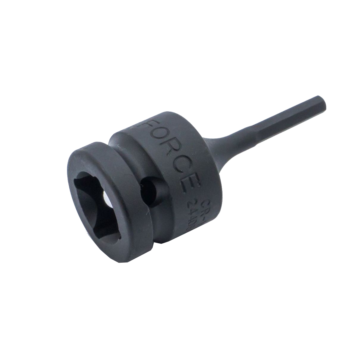 Force 1/2" Drive One-piece Hex Impact Socket Bit 60mmL Individual