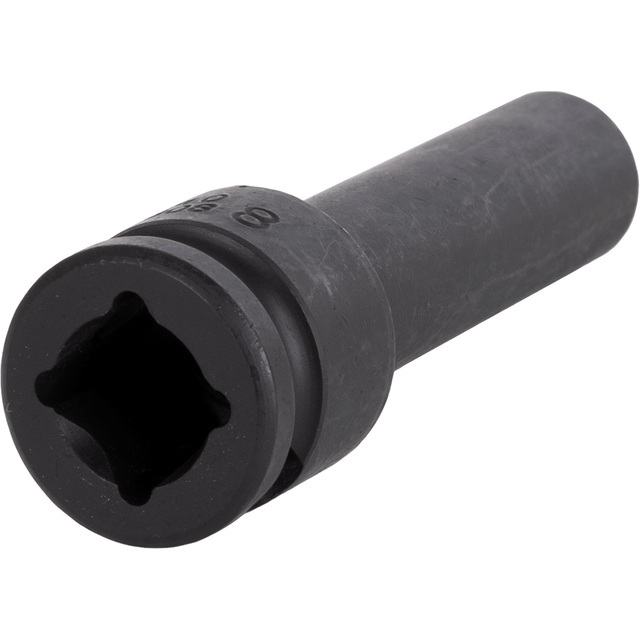 Force 3/8" Dr. 6 Point 63mmL Deep Impact Socket Metric / Imperial 8pc Set