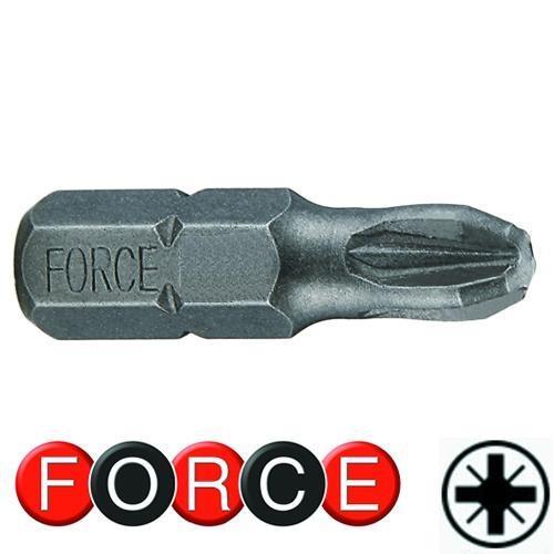 74pc Force 5/16" (8mm) Shank Screw Drive Bits Set: Hex Torx Slot Phillip Pozidrive