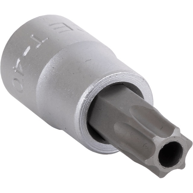Force 3375008 3/8" Dr. 50mmL Star Torx Tamperproof Socket Bits T8H-T60H Individual