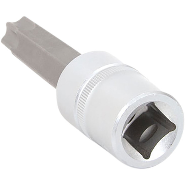 Force 1/2" Dr S2 Steel Star Torx Socket Bit with 55/100/120/140mmL Individual Size Bits Taiwan Made
