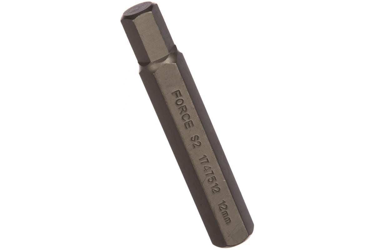 S2/CRMV Steel 5pc-pack 10mm Shank 75mmL Hex Allen Bits Individual