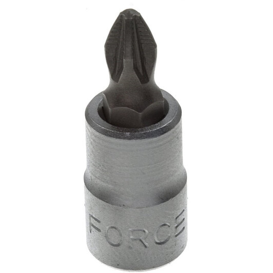 Force 1/4" Dr. 32mmL Screwdriver Socket Bits Pozidriv: #0,1,2,3