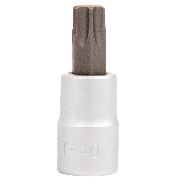 Force 1/4" Drive Torx Star Bit Socket Individual: T8-T40x32mmL, T30x90mmL