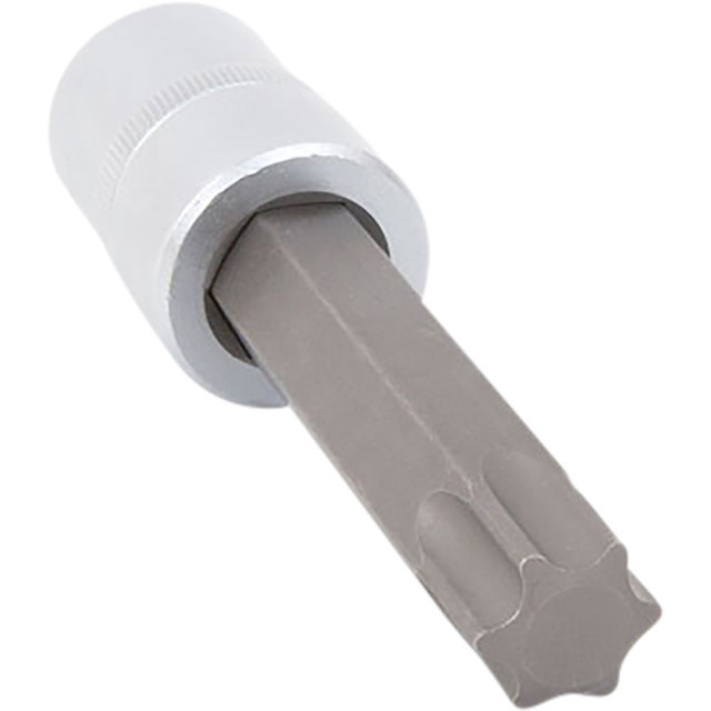 Force 1/2" Dr S2 Steel Star Torx Socket Bit with 55/100/120/140mmL Individual Size Bits Taiwan Made