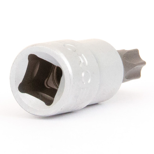 Force 1/4" Drive Torx Star Bit Socket Individual: T8-T40x32mmL, T30x90mmL