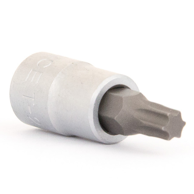 Force 3365008 3/8" Dr. 50mmL Star Torx Socket Bits T8-T60 Individual