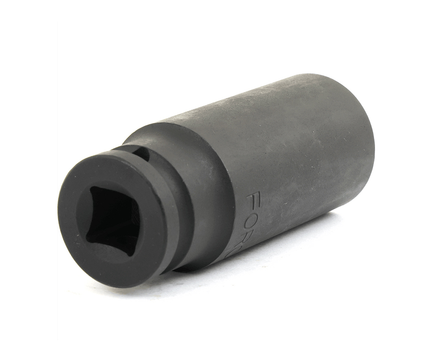 Force 4107 / 4107S 10pc 1/2" Dr. 85mmL Deep Impact Socket Metric / Imperial Set