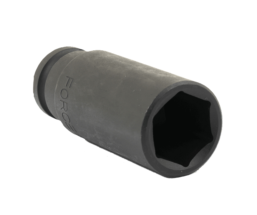 Force 4107 / 4107S 10pc 1/2" Dr. 85mmL Deep Impact Socket Metric / Imperial Set