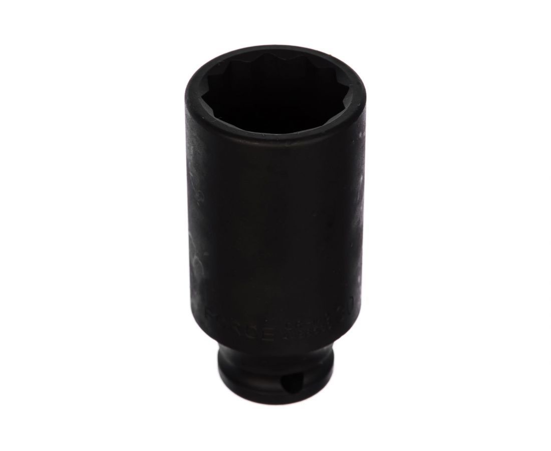 Force 1/2" Dr. 12PT 85mmL Cr-Mo Steel Deep Impact Socket